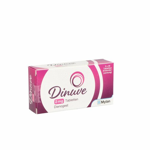 Dinuve 2 mg Tabletten, 84 Stk., Exeltis Germany GmbH