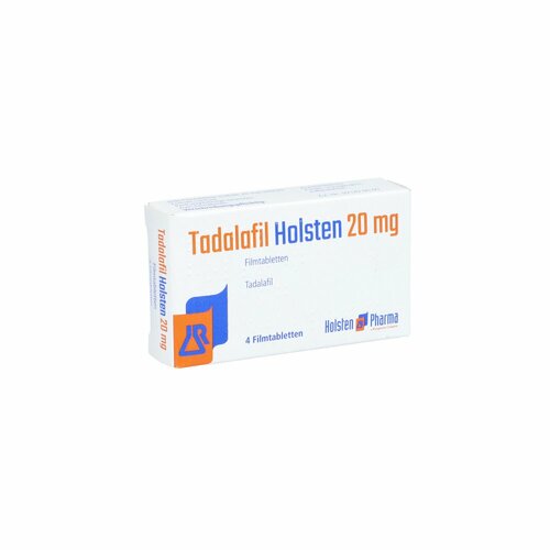 Tadalafil Holsten 20 mg Filmtabletten, 4 Stk., Holsten Pharma GmbH
