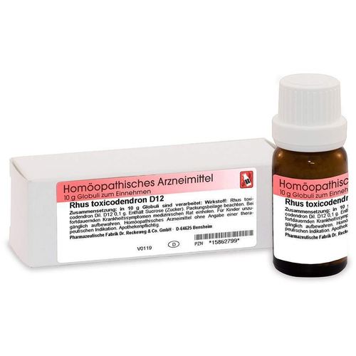 RHUS TOXICODENDRON D12, 10 g, Dr.Reckeweg & Co. GmbH