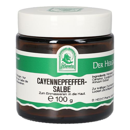 CAYENNEPFEFFERSALBE, 100 g, Hecht-Pharma GmbH