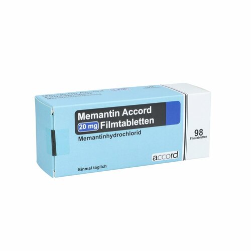 MEMANTIN Accord 20 mg Filmtabletten, 98 Stk., Emra-Med Arzneimittel GmbH