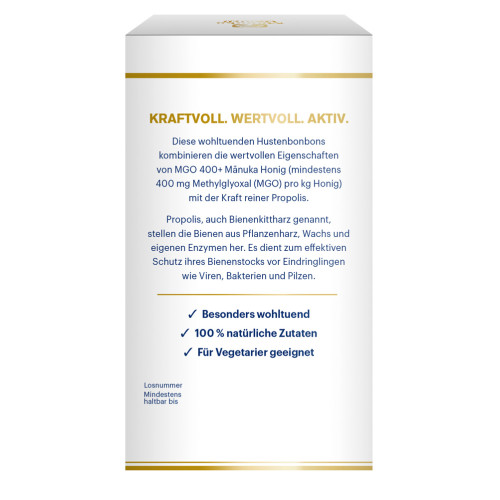 Manuka Health MGO 400+ Propolis Lutschbonbons, 100 g, Hager Pharma GmbH