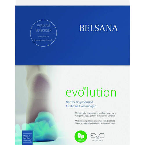 BELSANA evolution K2 AD Gr.2 kurzer Fuß walnuss, 2 ST, Belsana Medizinische Erzeugnisse