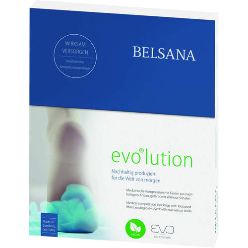 BELSANA evolution K2 AD Gr.6k langer Fuss walnuss, 2 Stk., Belsana Medizinische Erzeugnisse