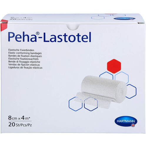 PEHA-LASTOTEL Fixierbinde 8 cmx4 m, 20 ST, 1001 Artikel Medical GmbH