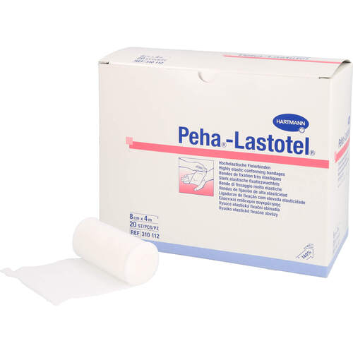 PEHA-LASTOTEL Fixierbinde 8 cmx4 m, 20 Stk., 1001 Artikel Medical GmbH