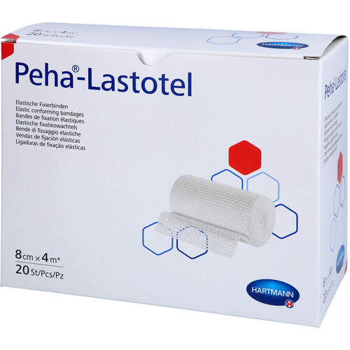 PEHA-LASTOTEL Fixierbinde 8 cmx4 m, 20 ST, 1001 Artikel Medical GmbH