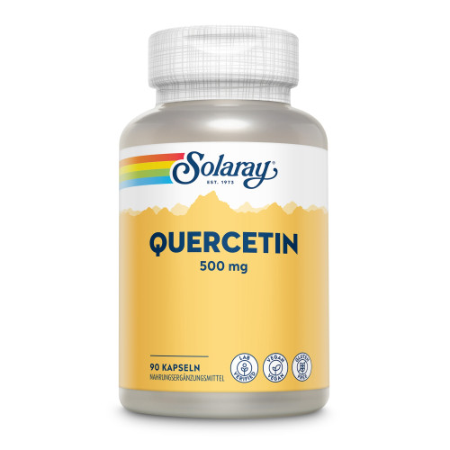 Quercetin 500 mg Solaray, 90 Stk., Supplementa GmbH