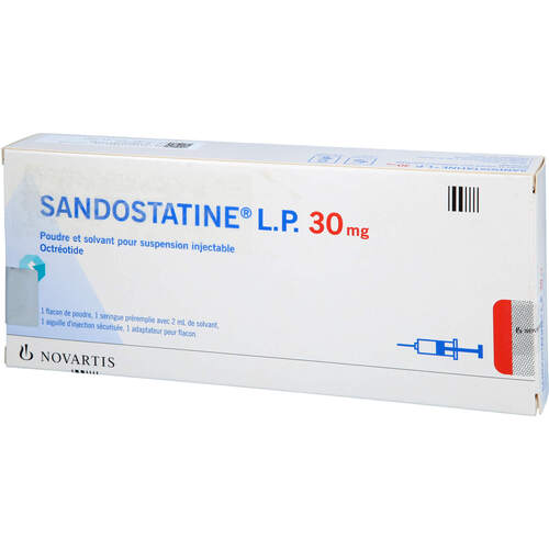 SANDOSTATIN LAR-Monatsdepot 30 mg Pul+Lsg z.H. ISU, 1 Stk., 1 0 1 Carefarm GmbH