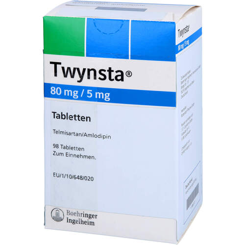 TWYNSTA 80 mg/5 mg Tabletten, 98 Stk., 1 0 1 Carefarm GmbH