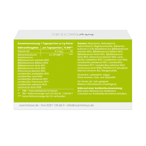 MyBIOTIK PROTECT, 30x2 g, Nutrimmun GmbH