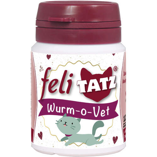 feliTATZ Wurm-o-Vet 12g, 12 g, cdVet Naturprodukte GmbH feliTATZ Wurm-o-Vet 12g, 12 g, cdVet Naturprodukte GmbH