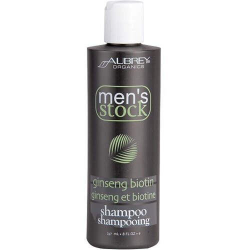 MEN'S STOCK Ginseng/Biotin Shampoo, 237 ml, Supplementa Corporation B.V.