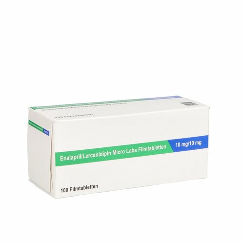 Enalapril/Lercanidipin Micro Labs 10 mg/10 mg, 100 Stk., Micro Labs GmbH