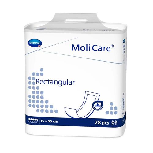 MoliCare Rectangular 5 Tropfen 15x60 cm P28, 4x28 Stk., Paul Hartmann AG