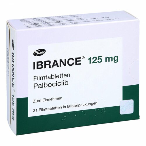 IBRANCE 125 mg Filmtabletten, 3x7 Stk., Pfizer Pharma GmbH