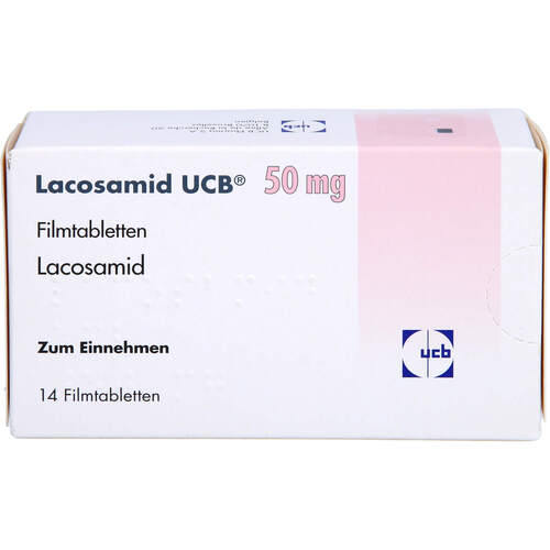 Lacosamid UCB 50 mg Filmtabletten, 14 Stk., UCB Pharma GmbH