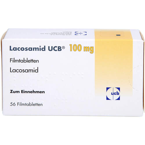 Lacosamid UCB 100 mg Filmtabletten, 56 Stk., UCB Pharma GmbH