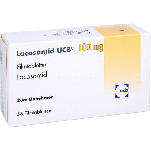Lacosamid UCB 100 mg Filmtabletten, 56 Stk., UCB Pharma GmbH