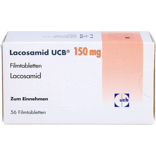 Lacosamid UCB 150 mg Filmtabletten, 56 Stk., UCB Pharma GmbH