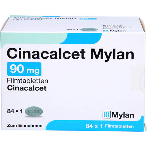 CINACALCET Mylan 90mg Filmtabletten, 84 Stk., Viatris Healthcare GmbH