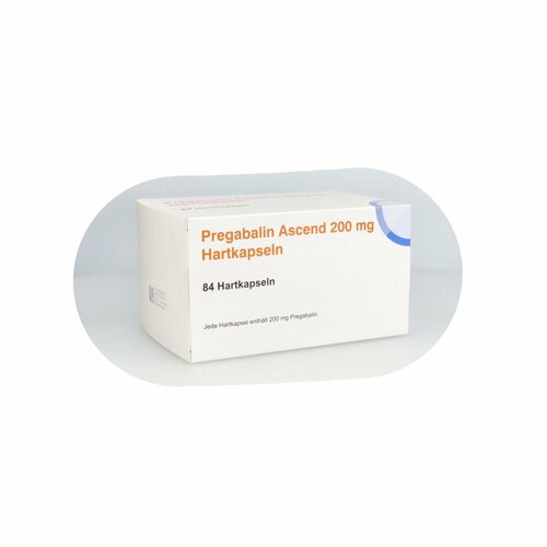 Pregabalin Ascend 200 mg Hartkapseln, 84 ST, Ascend GmbH