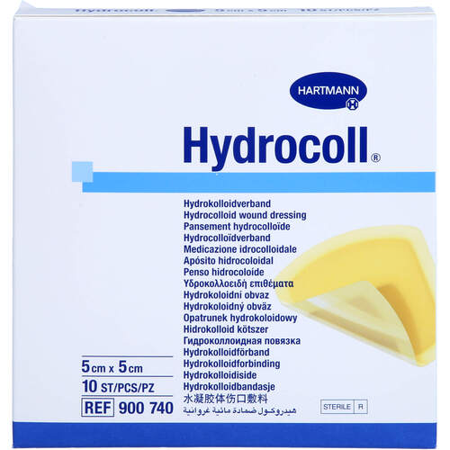 Hydrocoll Wundverband 5x5 cm, 10 ST, Eurimpharm Arzneimittel GmbH