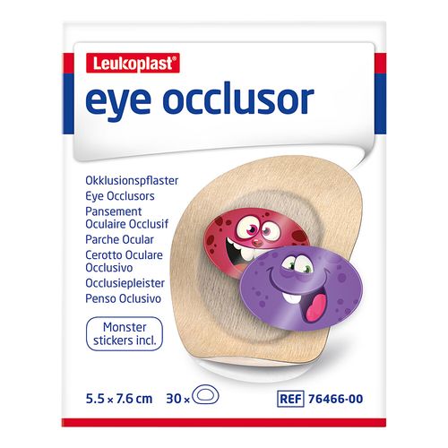 Leukoplast Eye Occlusor 5.5cm x 7.6cm, 30 Stk., Bsn Medical GmbH
