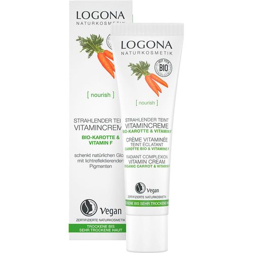 LOGONA NOUR Strahl Teint Vitamincre Bio-Karo+Vit F, 30 ml, LOGOCOS Naturkosmetik GmbH & Co. KG