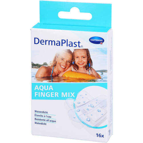 DermaPlast AQUA Finger Mix 3 Gr&ouml;&szlig;en, 16 Stk., Paul Hartmann AG