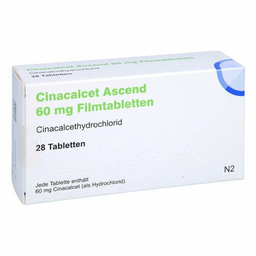 Cinacalcet Ascend 60 mg Filmtabletten, 28 Stk., Ascend GmbH