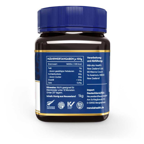Manuka Health MGO 400+ Manuka Honig, 1000 g, Hager Pharma GmbH