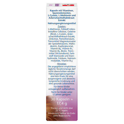 Doppelherz Haar Intensiv + Biotin, 30 Stk., Queisser Pharma GmbH & Co. KG