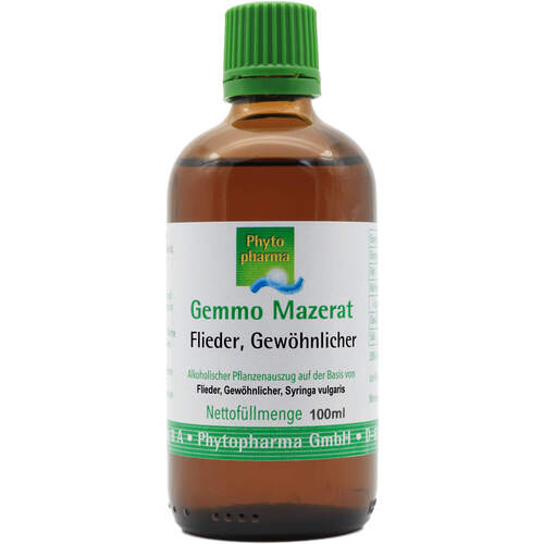 Gemmo Mazerat Flieder Gewöhnlicher, 100 ml, PHYTOPHARMA GmbH