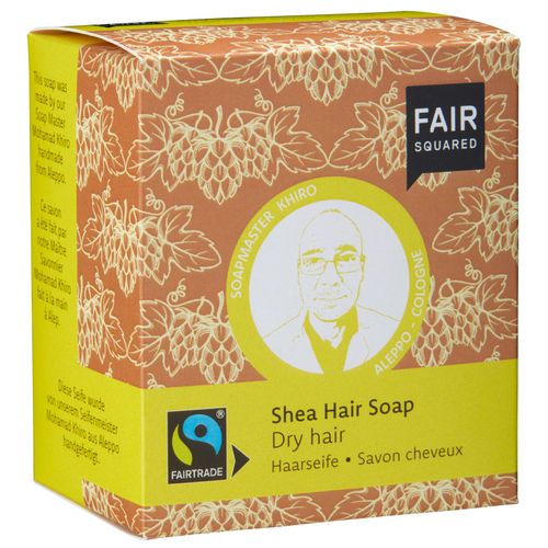 FAIR SQUARED Haarseife Shea Dry Hair, 2x80 g, Ecoaction GmbH