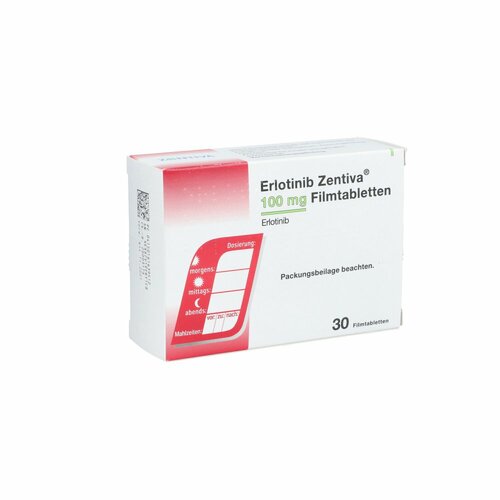 Erlotinib Zentiva 100 mg Filmtabletten, 30 Stk., Zentiva Pharma GmbH