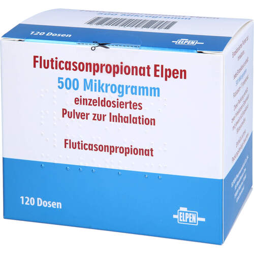 Fluticasonpropionat Elpen 500 ug 120 ED, 2x60 Stk., Elpen Pharmaceutical Co. Inc.