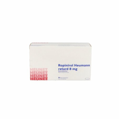 Ropinirol Heumann retard 8 mg Retardtabl. HEUNET, 84 Stk., Heunet Pharma GmbH