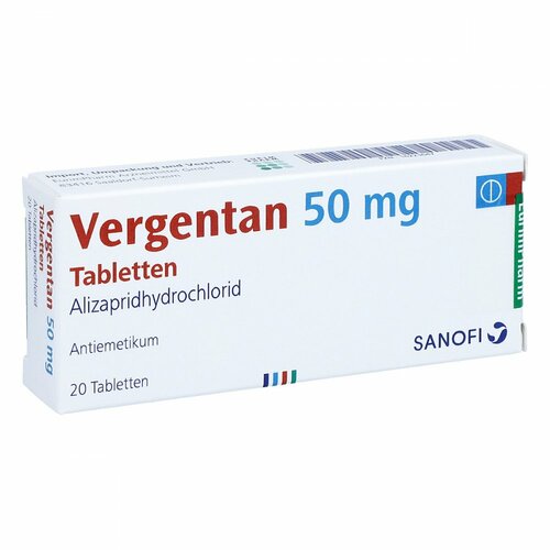 VERGENTAN 50 mg Tabletten, 20 Stk., EurimPharm Arzneimittel GmbH