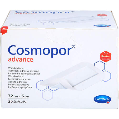 COSMOPOR ADVANCE 5X7.2 CM, 25 Stk., Avitamed GmbH