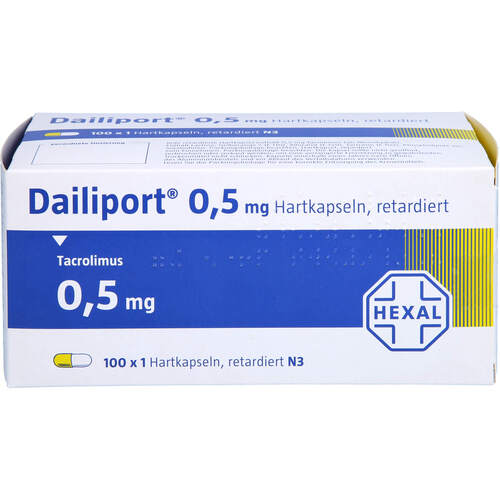 Dailiport 0.5 mg Hartkapseln retardiert, 100 Stk., HEXAL AG