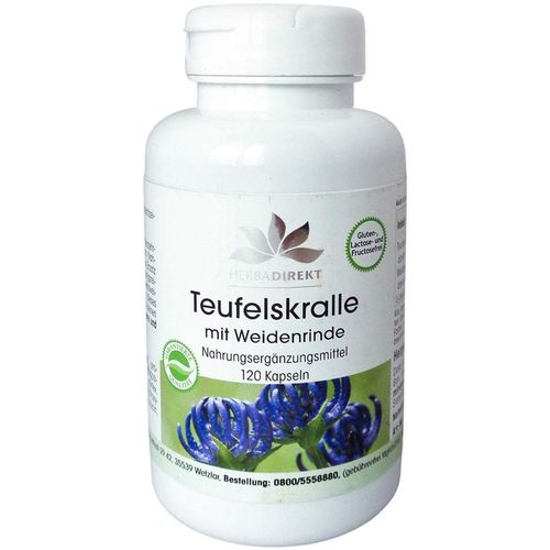 Teufelskralle mit Weidenrinde, 120 Stk., Warnke Vitalstoffe GmbH