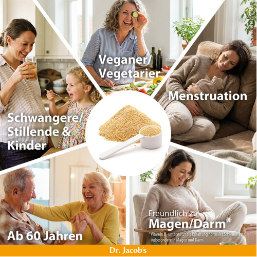 Dr. Jacob's Eisen-Phospholipid Mango Pulver liposomal vegan, 64 g, Dr. Jacob's Medical GmbH