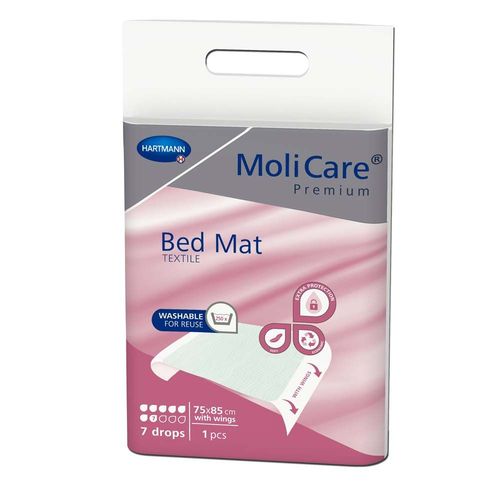 MoliCare Premium Bed Mat Text. 7 Tro.m.Fl.75x185cm, 25x1 Stk., Paul Hartmann AG