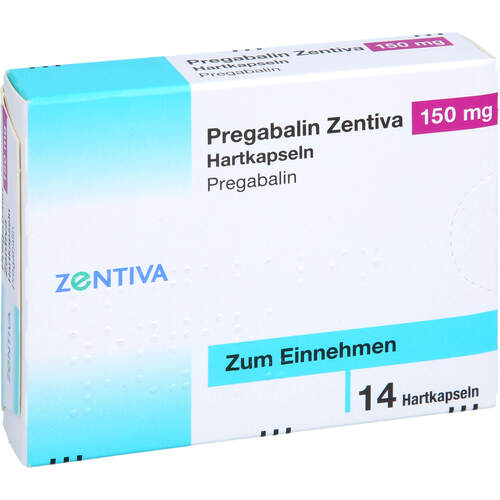 Pregabalin Zentiva 150 mg Hartkapseln, 14 Stk., Zentiva Pharma GmbH