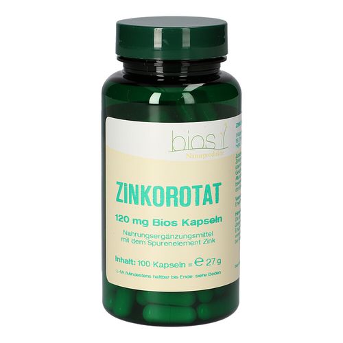 ZINKOROTAT 120MG BIOS KAPSELN, 100 Stk., Bios Medical Services