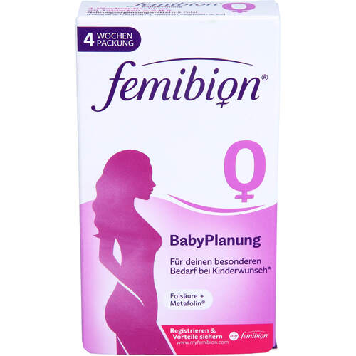 FEMIBION 0 Babyplanung Tabletten, 28 Stk., Junek Europ-Vertrieb GmbH Zweigniederlassung