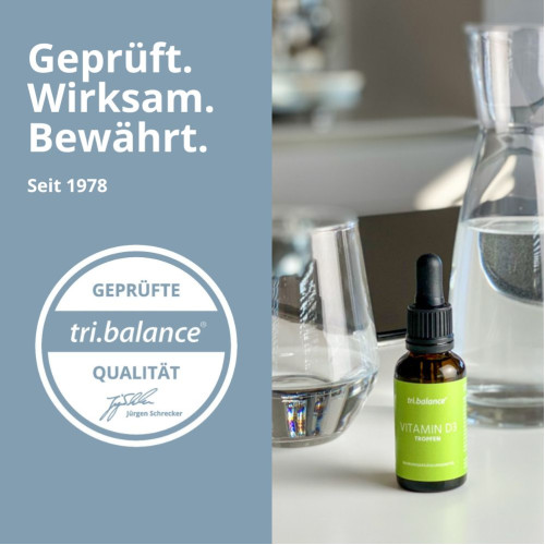 tri.balance Vitamin D3 Tropfen, 30 ml, tri.balance base products