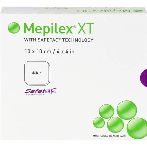 Mepilex XT 10 x 10 cm Schaumvrband, 5 ST, 001 AHR Medical GmbH