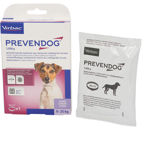 PREVENDOG 1,056 g Halsband f.kleine-mittelgr.Hunde, 1 Stk., Virbac Tierarzneimittel GmbH